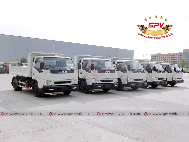 Tipper Truck JMC - 5 units -RF-1 Tipper Truck JMC - 5 units -RF-1